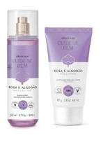 Combo Cuide-se Bem Rosa & Algodão: Body Splash 200ml e Antitranspirante Proteção Diária Combo Cuide-se Bem Rosa & Algodão: Body Splash 200ml e Antitranspirante Proteção Diária