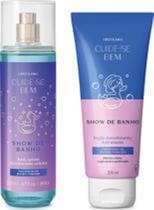 Combo Cuide-se Bem Show de Banho: Body Splash Desodorante Colônia+ Loção Hidratante Corporal 200ml