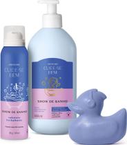 Combo Cuide-se Bem Show de Banho: Sabonete Borbulhante + Sabonete em Barra + Loção Corporal 400ml