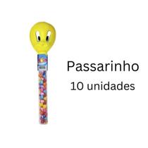 Combo de 10 Balinhas para Crianças com Brinquedo Piu Piu