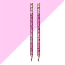 COMBO de 2 Lápis HB da Barbie - Estampas Variadas