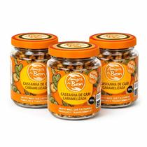 Combo de 3 Castanha de Caju Caramelizada 90g Amigos do Bem