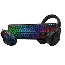 Combo de Acessórios Gamer Teclado e Mouse Led Headset Bluetooth Sem Fio Combo de Acessórios Gamer Teclado e Mouse Led Headset Bluetooth Sem Fio