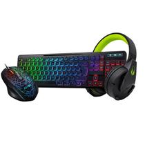 Combo de Acessórios Gamer Teclado e Mouse Led Headset Bluetooth Sem Fio Combo de Acessórios Gamer Teclado e Mouse Led Headset Bluetooth Sem Fio