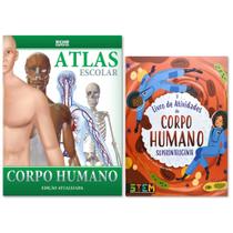 Combo de Anatomia - Atlas Escolar do Corpo Humano + Livro de Atividades Corpo Humano Combo de Anatomia - Atlas Escolar do Corpo Humano + Livro de Atividades Corpo Humano