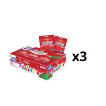 Combo de Balas Jujuba Açucarada Sabor Morango 3 Displays Combo de Balas Jujuba Açucarada Sabor Morango 3 Displays