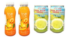 Combo de Bebidas de Chá Natural de Pêssego 350 ml