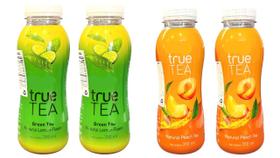 Combo de Bebidas de Chá Natural Limão e Pêssego 350 ml Combo de Bebidas de Chá Natural Limão e Pêssego 350 ml