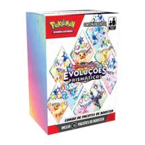 Combo De Booster Pokémon Tcg Card Ev8.5 Evoluções Prismática