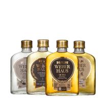 Combo de Cachaças de Bolso Weber Haus 160ml Combo de Cachaças de Bolso Weber Haus 160ml