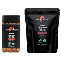 Combo de Café Orgânico Solúvel Mount Hagen Torra Média 300g