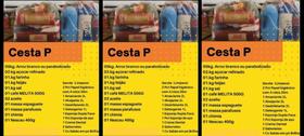 Combo de Cesta Básica com 3 cestas tam: P +P +P