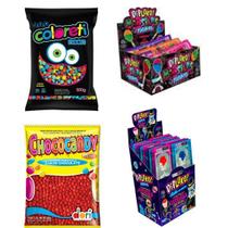 Combo de Doces p/ o Dia das Bruxas Festa Halloween Em Casa Combo de Doces p/ o Dia das Bruxas Festa Halloween Em Casa