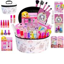 Combo De Maquiagem Infantil Kit Completo + Sombras Bz104 - Bazar Web