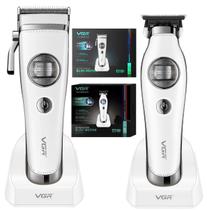 Combo De Máquinas De Corte E Acabamento VGR V-880C + V-880T Motor Brushless 7.200 RPM Profissional