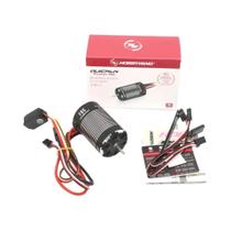 Combo De Motor Brushless E ESC 2300KV 60A HobbyWing QuicRun Fusion pro 540 Para Carro RC De Escalada