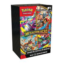 Combo de Pacotes de Booster Megaevolução - Pokémon TCG