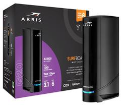 Combo de roteador de modem a cabo ARRIS G20 DOCSIS 3.1 WiFi 6 AX3000 Combo de roteador de modem a cabo ARRIS G20 DOCSIS 3.1 WiFi 6 AX3000