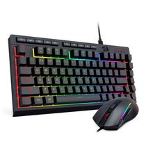 Combo de Teclado e Mouse Gamer Redragon S155 RGB com Fio Combo de Teclado e Mouse Gamer Redragon S155 RGB com Fio