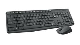 Combo de teclado e mouse Logitech MK235 Wireless Windows