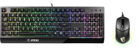 Combo de teclado e mouse MSI Vigor GK30 5000 DPI RGB Combo de teclado e mouse MSI Vigor GK30 5000 DPI RGB