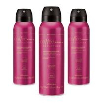 Combo Desodorante Antitranspirante Aerossol Coffee Woman Seduction 75g (3 unidades)