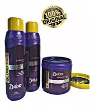 Combo Detra Blond Care SH + Restore + Máscara 3 Itens Grandes