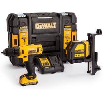 Combo dewalt nivel a laser dce 088+parafusadeira 12v c/2bat+tst Combo dewalt nivel a laser dce 088+parafusadeira 12v c/2bat+tst