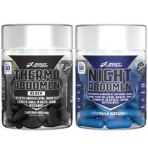 Combo Dia Noite Thermo Abdomen Black + Night Abdomen Bodyaction