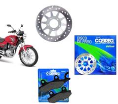 Combo Disco Do Freio Dianteiro + Pastilha Freio Cobreq Nx 400 Falcon Todas Combo Disco Do Freio Dianteiro + Pastilha Freio Cobreq Nx 400 Falcon Todas