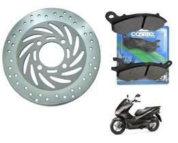 Combo Disco Freio Dianteiro As + Pastilha Cobreq Pcx 150 Scooter Combo Disco Freio Dianteiro As + Pastilha Cobreq Pcx 150 Scooter