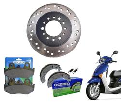 Combo Disco Freio Dianteiro Maxx + Pastilha Dianteira + Lona Traseira Cobreq Lead 110 Scooter Combo Disco Freio Dianteiro Maxx + Pastilha Dianteira + Lona Traseira Cobreq Lead 110 Scooter