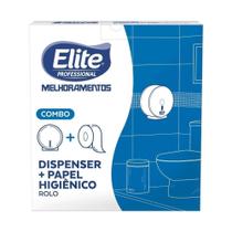 Combo Dispenser + Papel Higiênico em Rolo - NoBrand Combo Dispenser + Papel Higiênico em Rolo - NoBrand