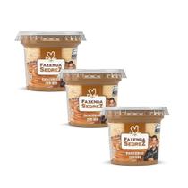 Combo Doce Cremoso Com Leite 400g Fazenda Sedrez - 3 unid