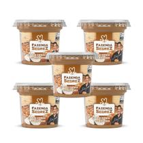 Combo Doce Cremoso Com Leite e Coco 400g Fazenda Sedrez - 5 unid
