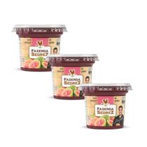 Combo Doce Cremoso de Goiaba 400g Fazenda Sedrez - 3 unid