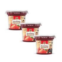 Combo Doce Cremoso de Morango 400g Fazenda Sedrez - 3 unid