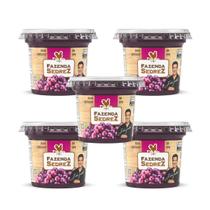 Combo Doce Cremoso de Uva 400g Fazenda Sedrez - 5 unid