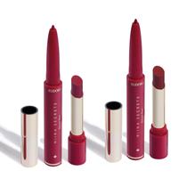 Combo Duo Perfect Match Niina Secrets: Batom Rosa 1,65g + Batom Marrom Malva 1,65g