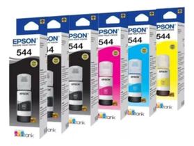 Combo economico com 6 refil de tinta 544 3 black + cyan + yellow + mag. Combo economico com 6 refil de tinta 544 3 black + cyan + yellow + mag.