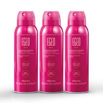 Combo Egeo Dolce: Desodorante Antitranspirante Aerossol 75g (3 unidades) - Corpo e banho