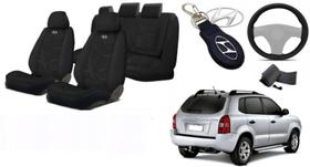 Combo Elegância Premium Tucson 04-13 +(Capa Volante) + Chaveiro Combo Elegância Premium Tucson 04-13 +(Capa Volante) + Chaveiro