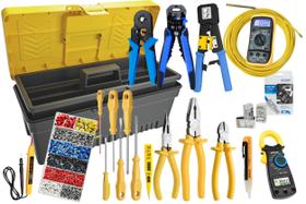Combo Eletricista Profissional Instalador Predial, Automação, Residencial e Manutenção - 21 Peças