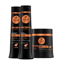 Combo Engrossador Shampoo, Condicionador e Máscara 500ml/g Haskell Encorpa Cabelo Combo Engrossador Shampoo, Condicionador e Máscara 500ml/g Haskell Encorpa Cabelo