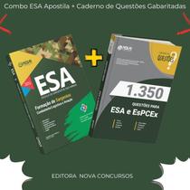 Combo ESA Apostila + Caderno de Questões Gabaritadas