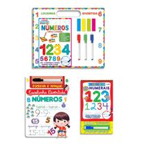 Combo Escolinha Divertida Números - Kit com 3 Livros