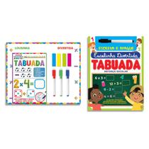 Combo Escolinha Divertida Tabuada - Kit com 2 Livros