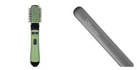 Combo Escova Polishop Rotativa Nutrah e Prancha Alisadora Be Emotion