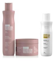 Combo Escova Progressiva 150g + Kit Manutenção Pós-Progressiva 300ml/250g - Fashion Gold