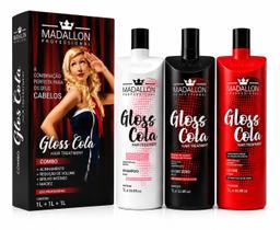 Combo Escovas Progressivas Gloss-Cola Zero e Classic Madallon 1Litro Combo Escovas Progressivas Gloss-Cola Zero e Classic Madallon 1Litro